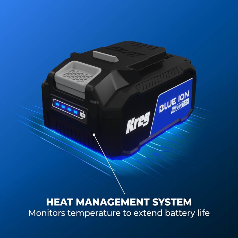 20V Blue Ion™ 6.0Ah Battery Pack