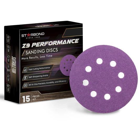 5" Z9 Performance Sanding Discs | 15pc
