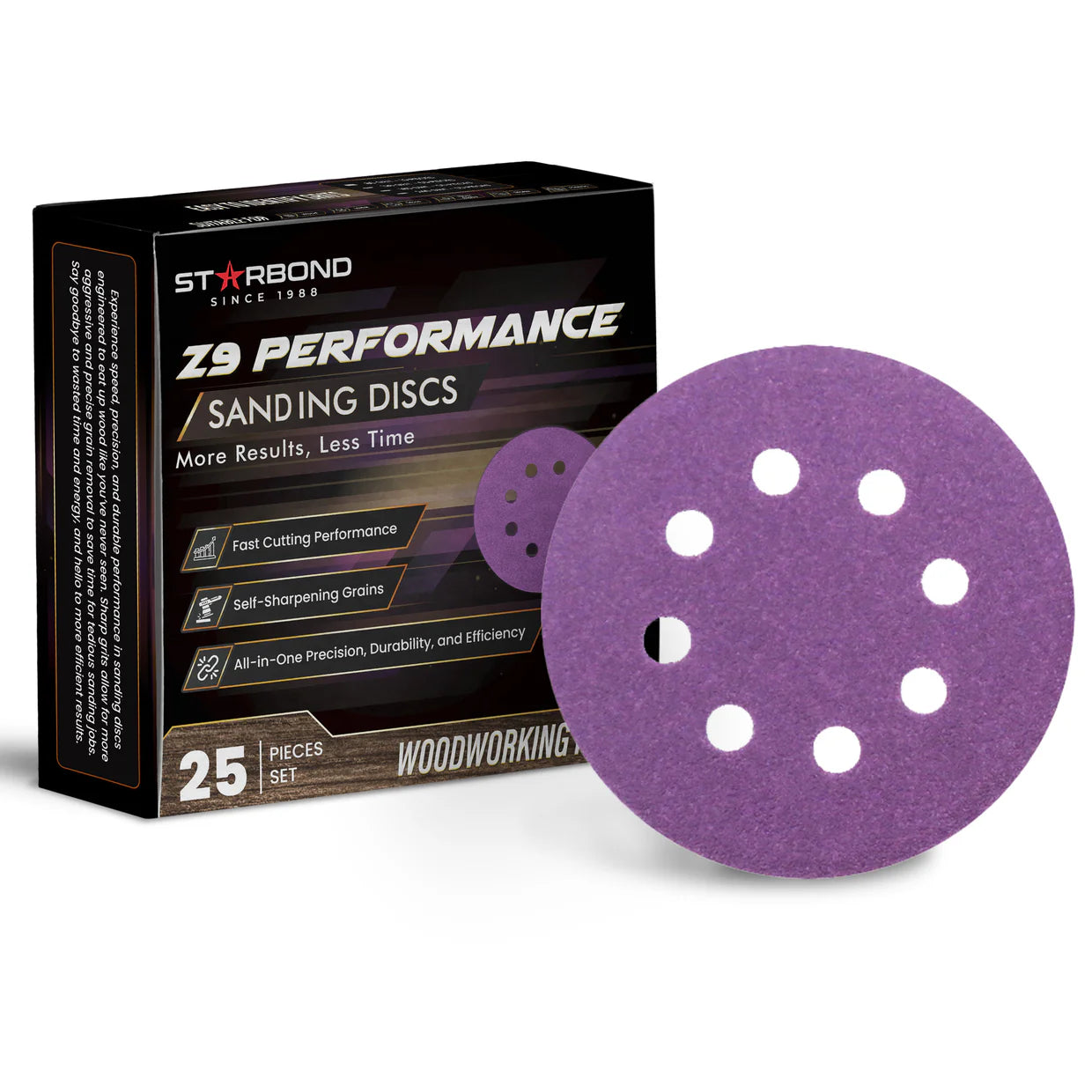 5" Z9 Performance Sanding Discs | 25pc
