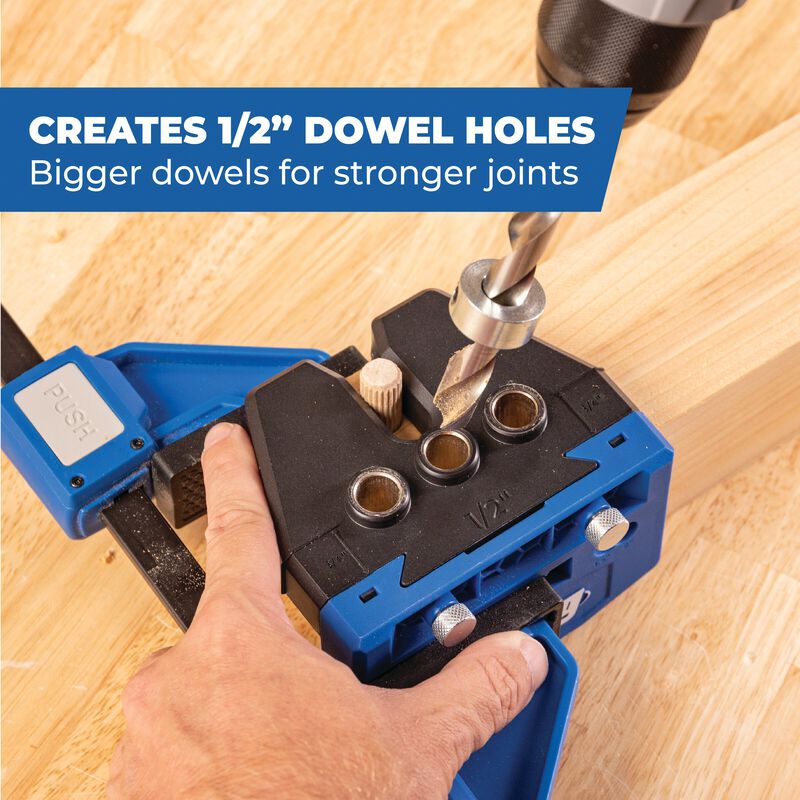 Kreg 1/2" Dowel Jig Upgrade Kit