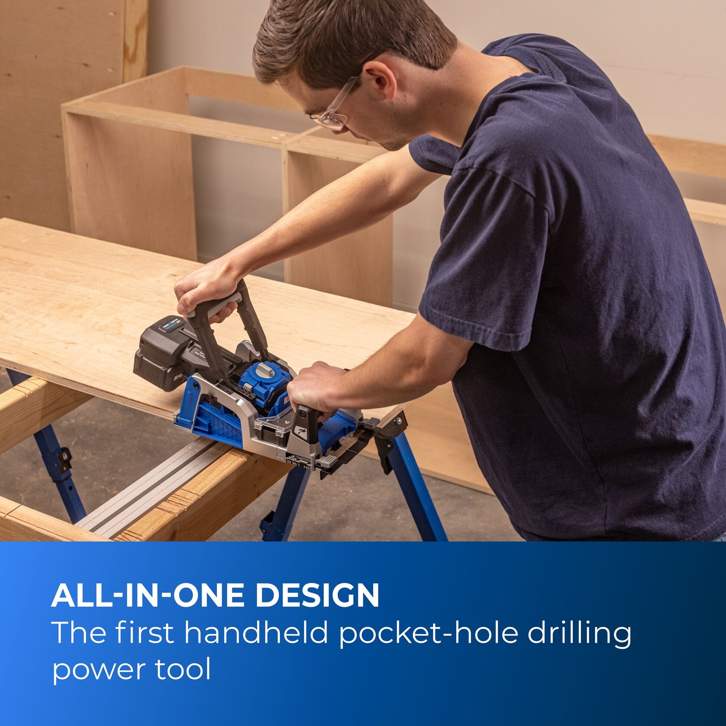 Rebel™ 20V Ionic Drive™ Pocket-Hole Joiner Kit