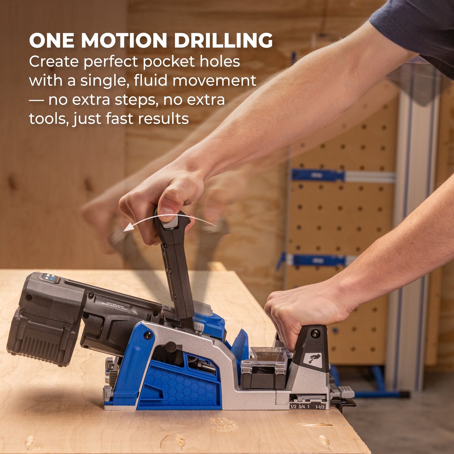 Rebel™ 20V Ionic Drive™ Pocket-Hole Joiner Kit