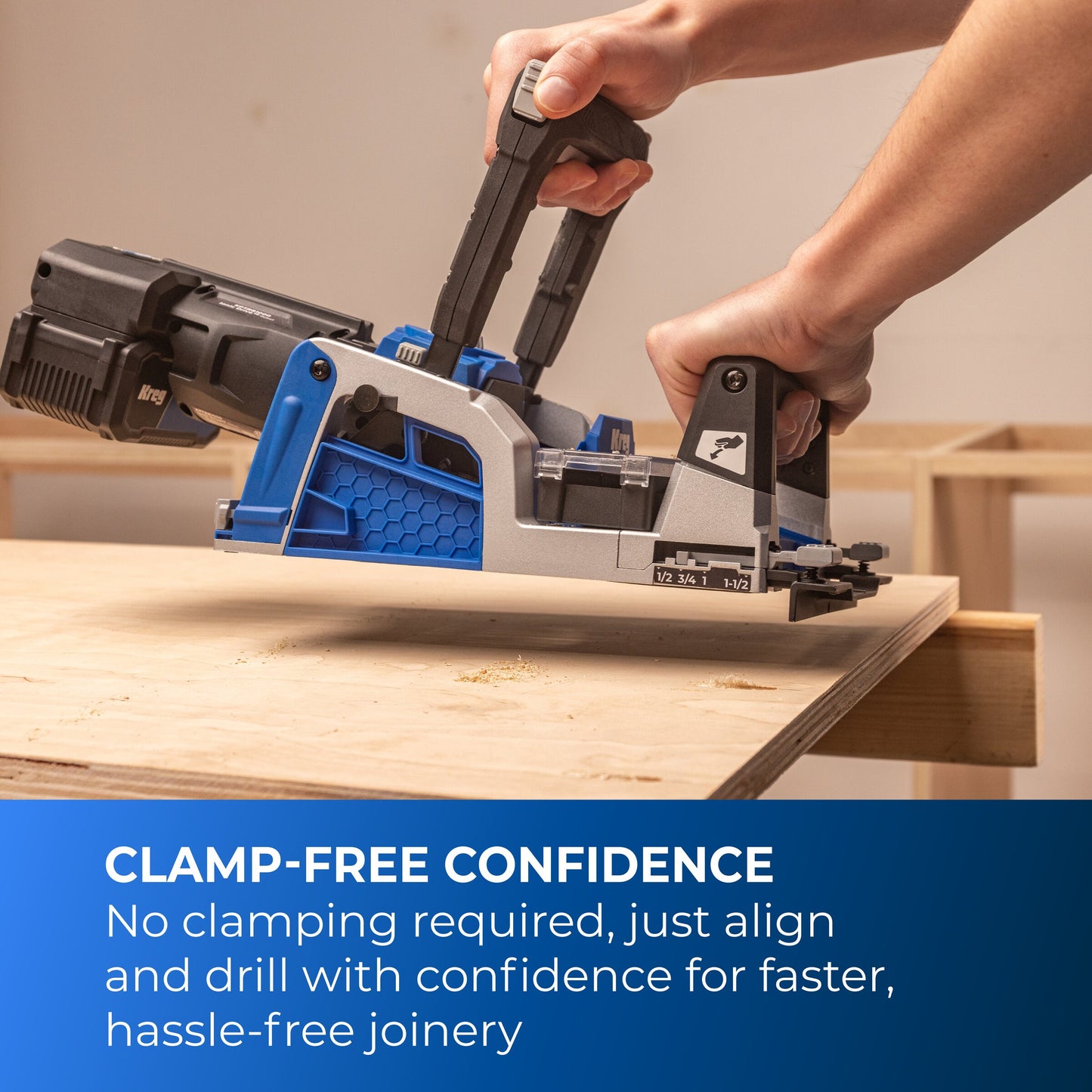 Rebel™ 20V Ionic Drive™ Pocket-Hole Joiner Kit