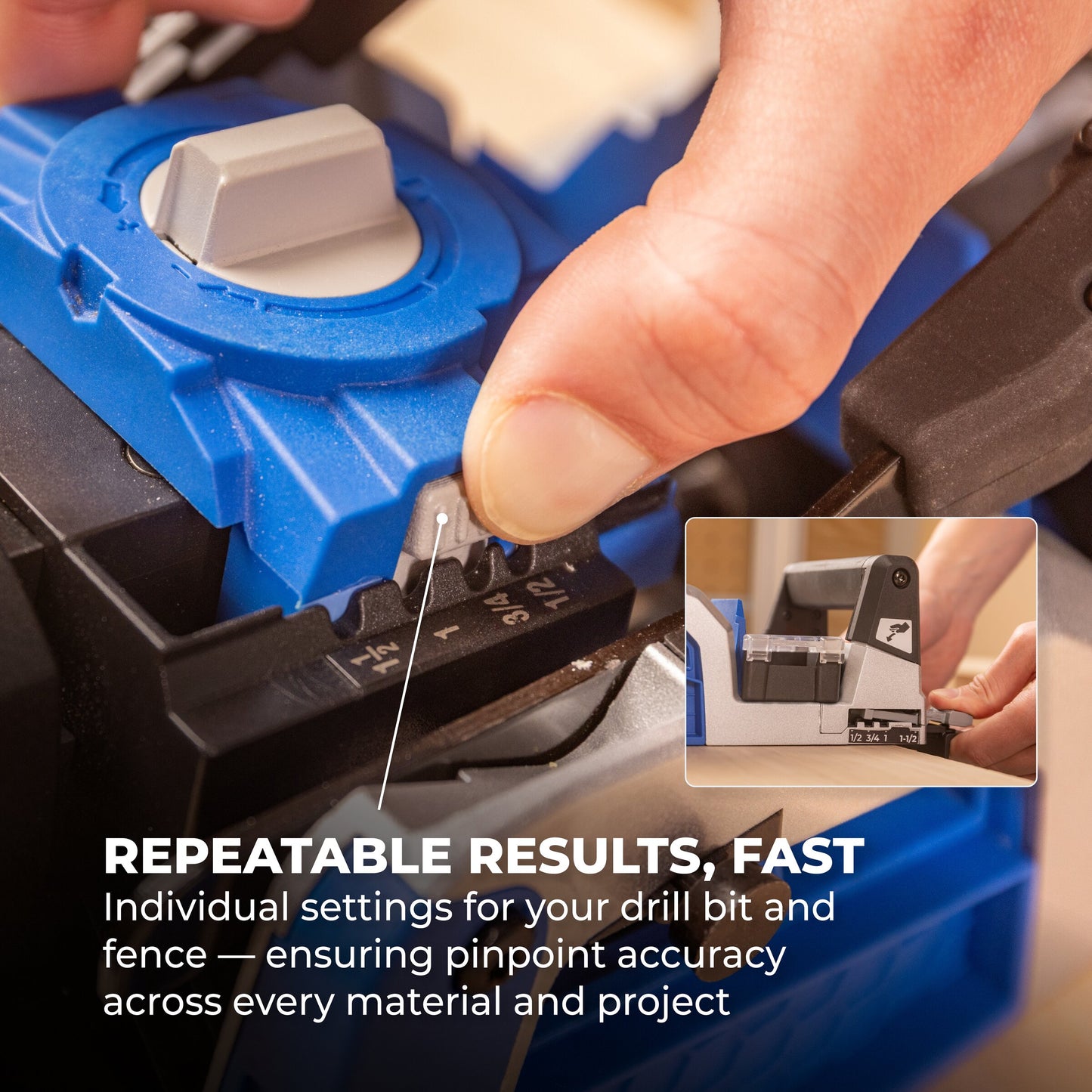 Rebel™ 20V Ionic Drive™ Pocket-Hole Joiner Kit