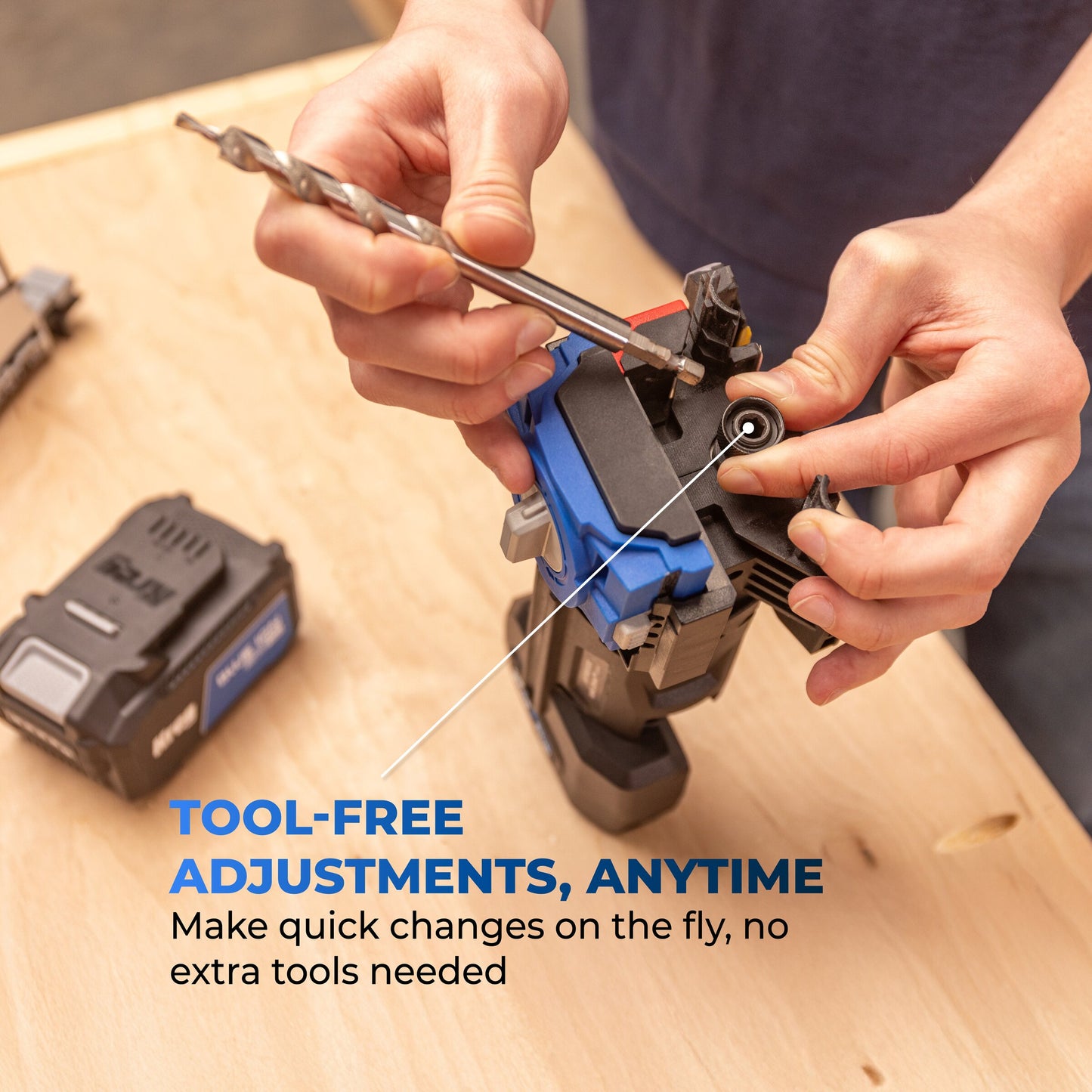 Rebel™ 20V Ionic Drive™ Pocket-Hole Joiner Kit