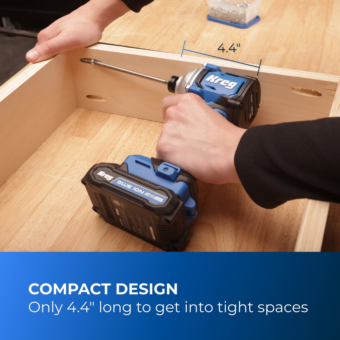 20V Ionic Drive™ 1/4" Compact Impact Driver (Tool Only)