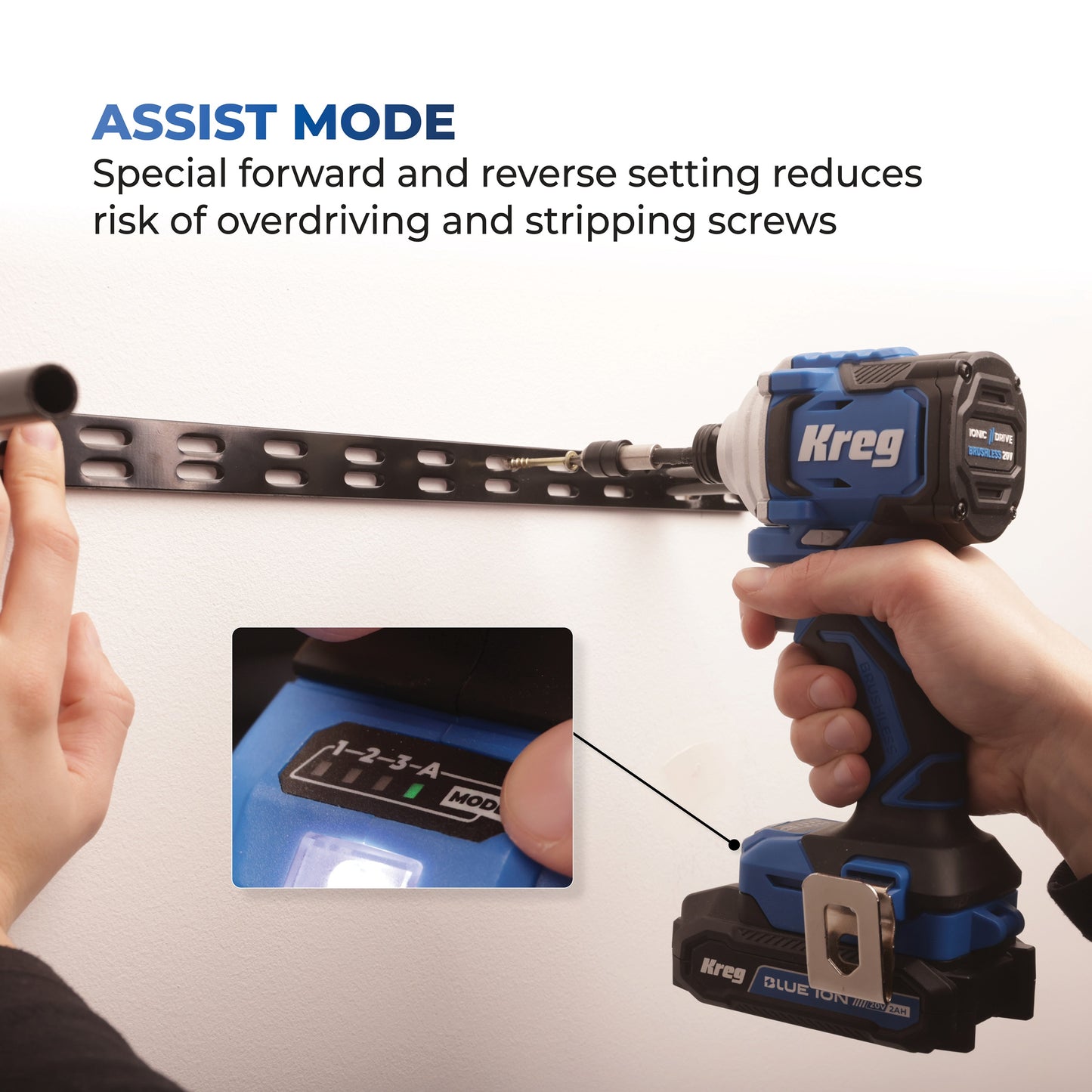 20V Ionic Drive™ 1/4" Compact Impact Driver (Tool Only)