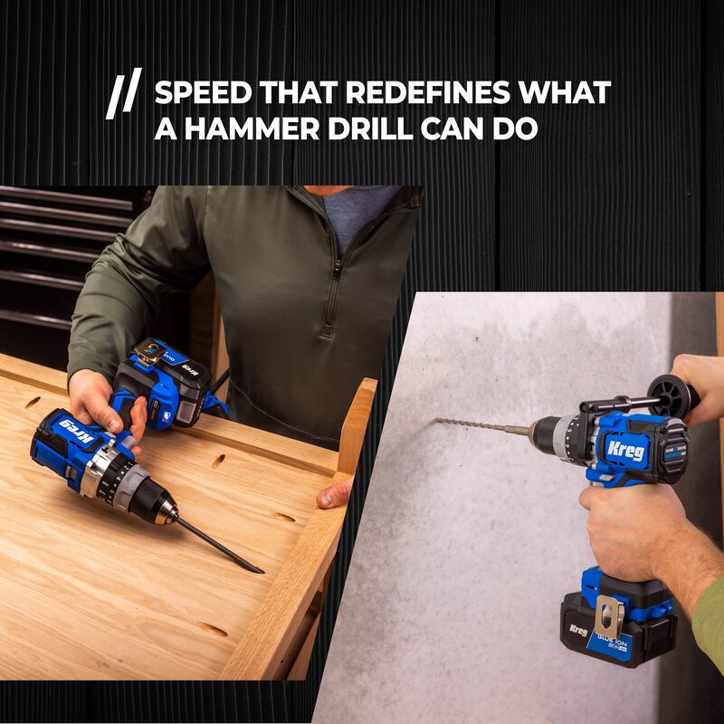 20V Ionic Drive™ 1/2" High Speed Hammer Drill (Tool Only)