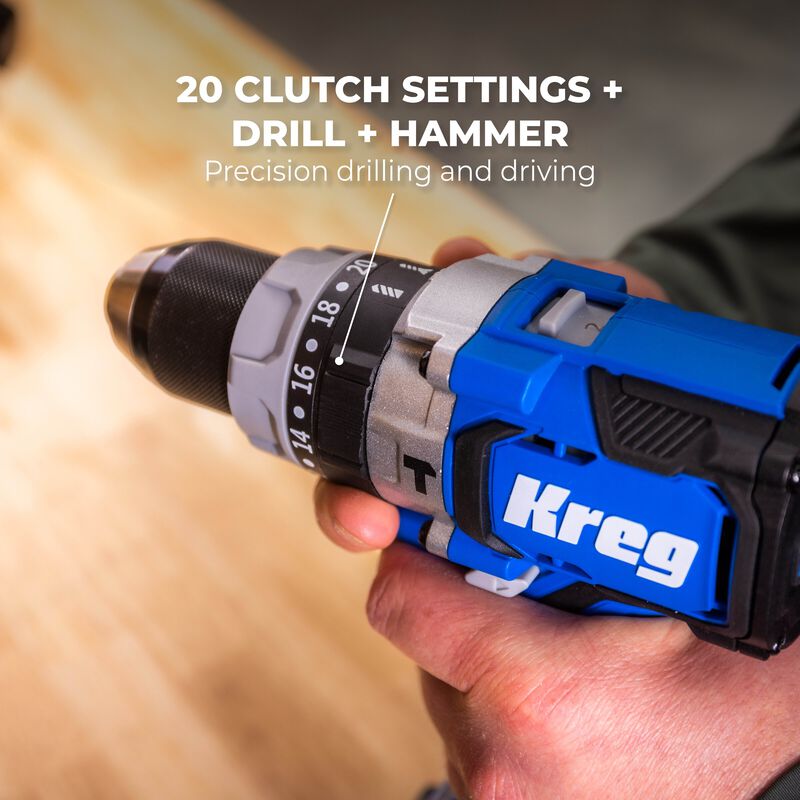 20V Ionic Drive™ 1/2" High Speed Hammer Drill (Tool Only)
