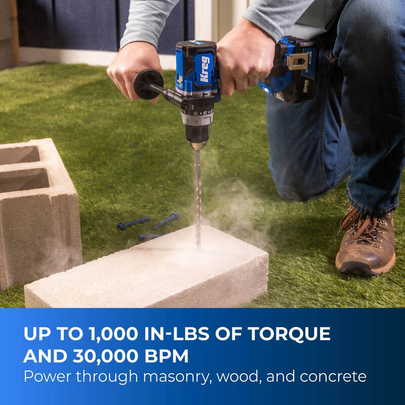 20V Ionic Drive™ 1/2" High Speed Hammer Drill (Tool Only)