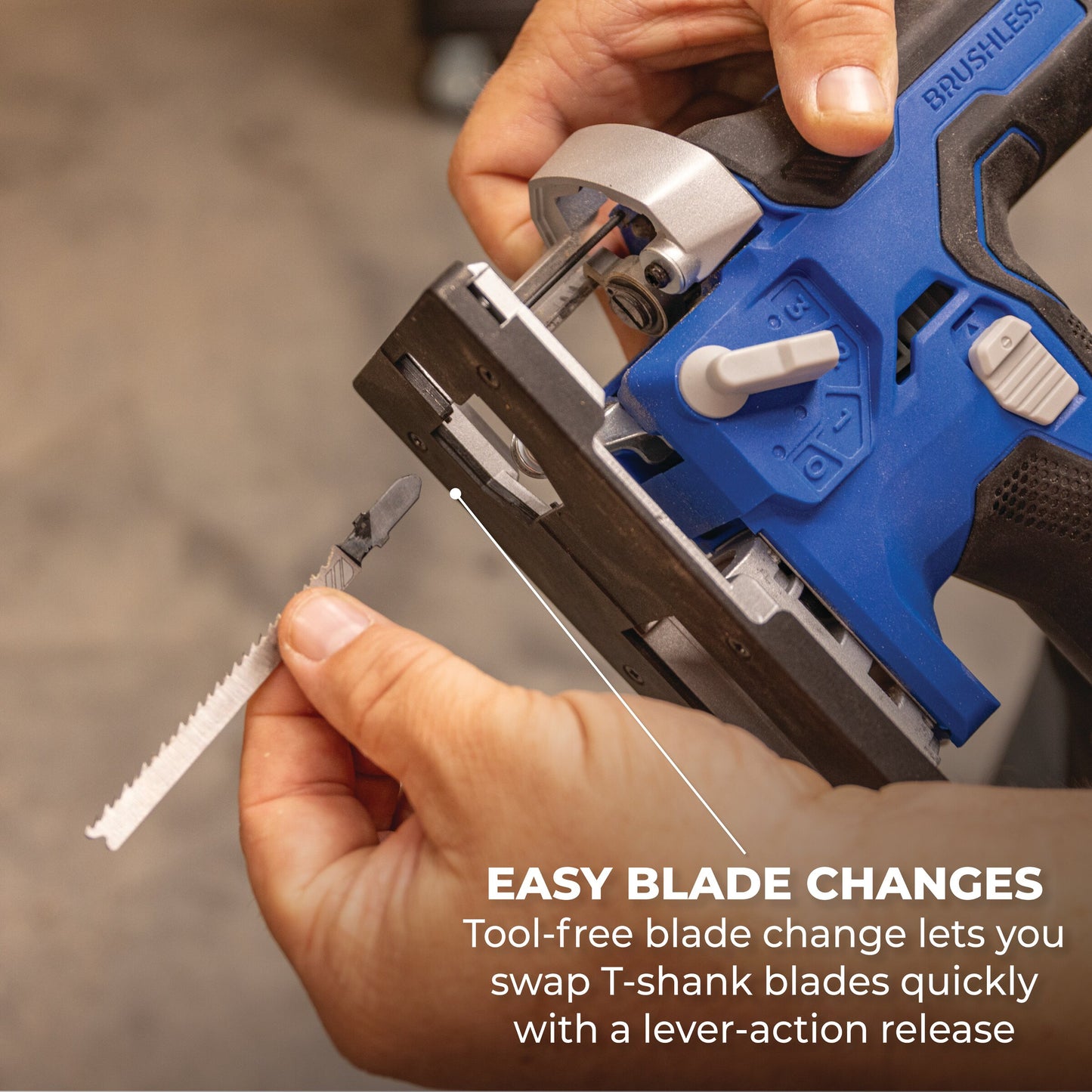 20V Ionic Drive™ Barrel Grip Jigsaw (Tool Only)