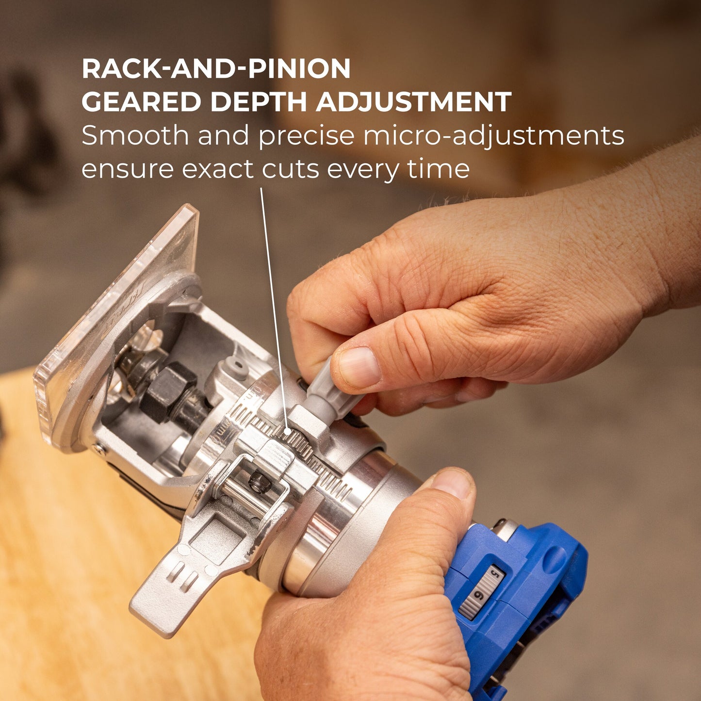 20V Ionic Drive™ 1/4" Trim Router (Tool Only)