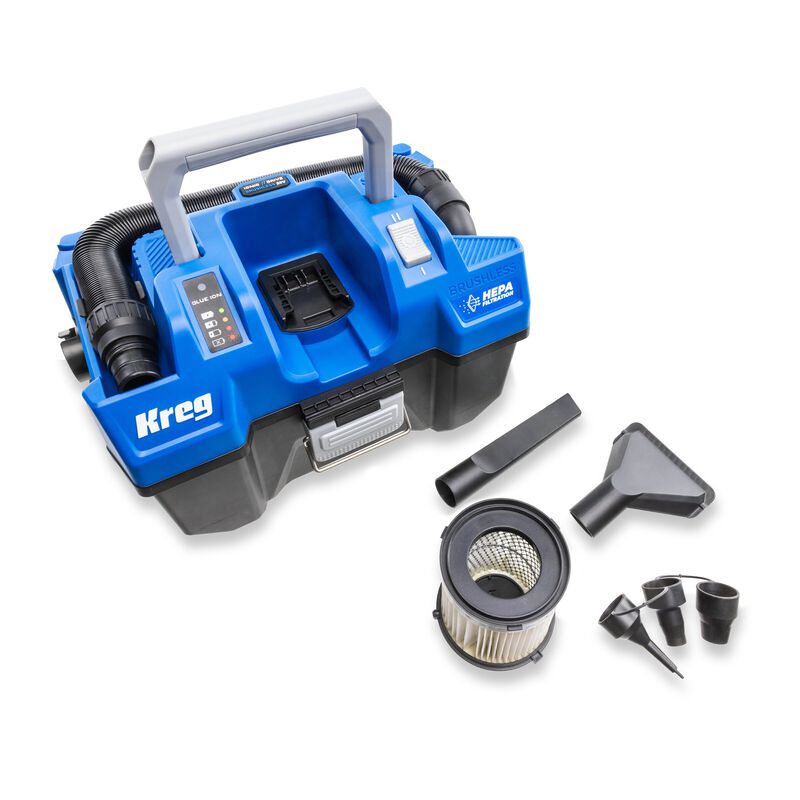 20V Ionic Drive™ Wet/Dry Vac with HEPA (Tool Only)