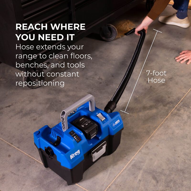 20V Ionic Drive™ Wet/Dry Vac with HEPA (Tool Only)