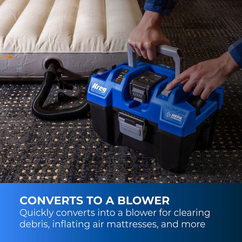 20V Ionic Drive™ Wet/Dry Vac with HEPA (Tool Only)