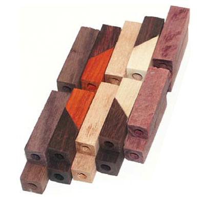 Pen Blanks Hardwood Mix 20 Pack