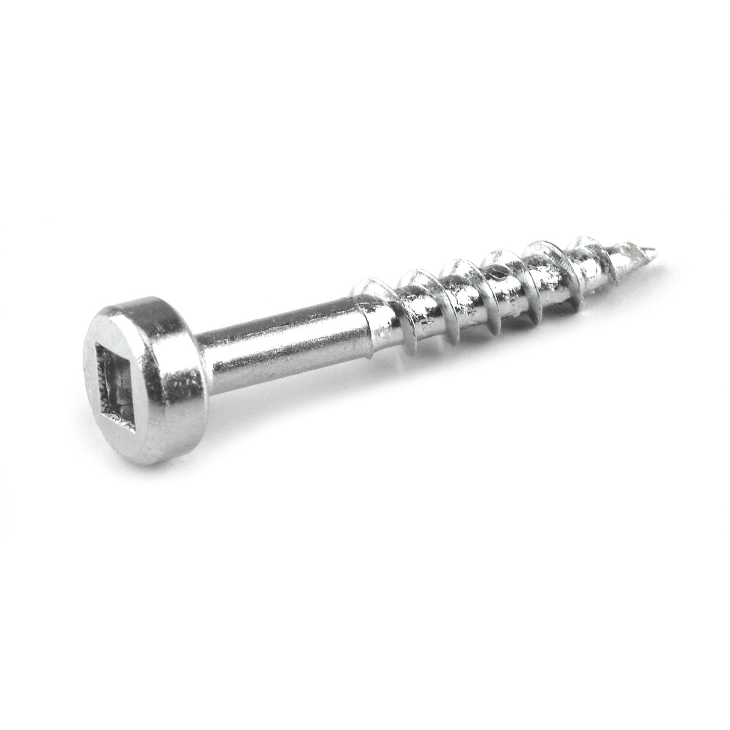 Zinc Pocket-Hole Screws | Course Thread With Pan Head