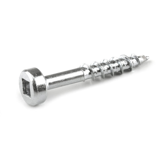 Zinc Pocket-Hole Screws | Course Thread With Pan Head