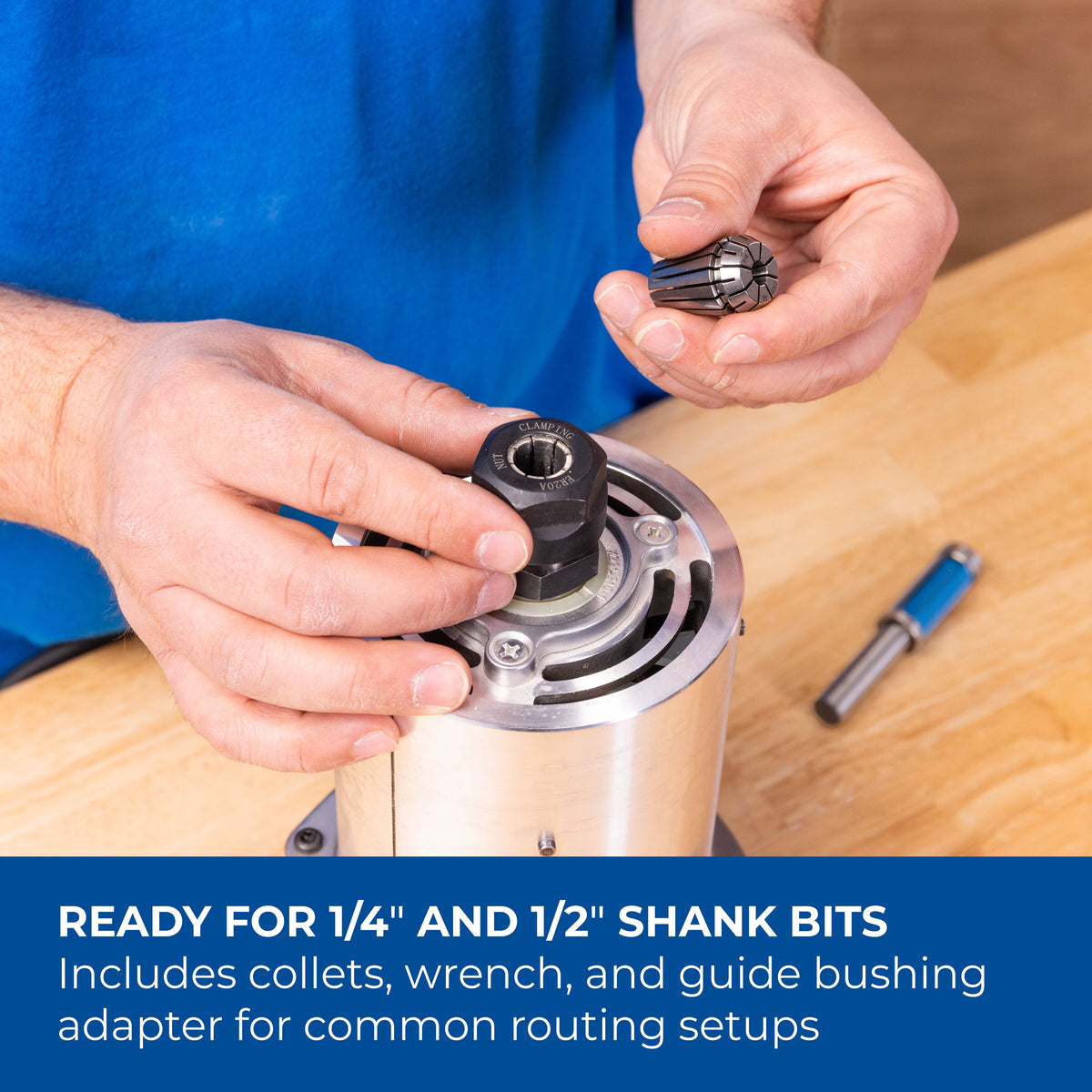 3-1/4 HP SureSpeed™ Router | Motor Only