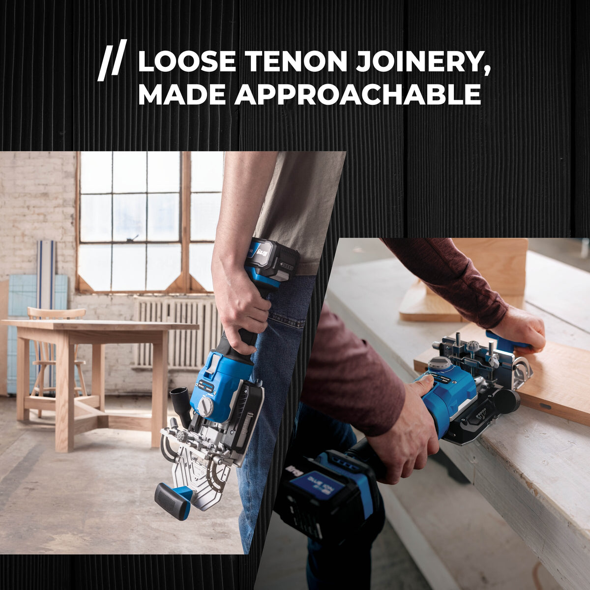 Edge™ Loose Tenon Joiner PRE-ORDER