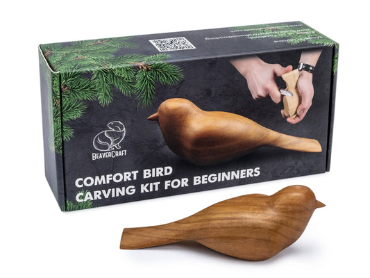 DIY01 - Comfort Bird Carving Whittling Starter Kit