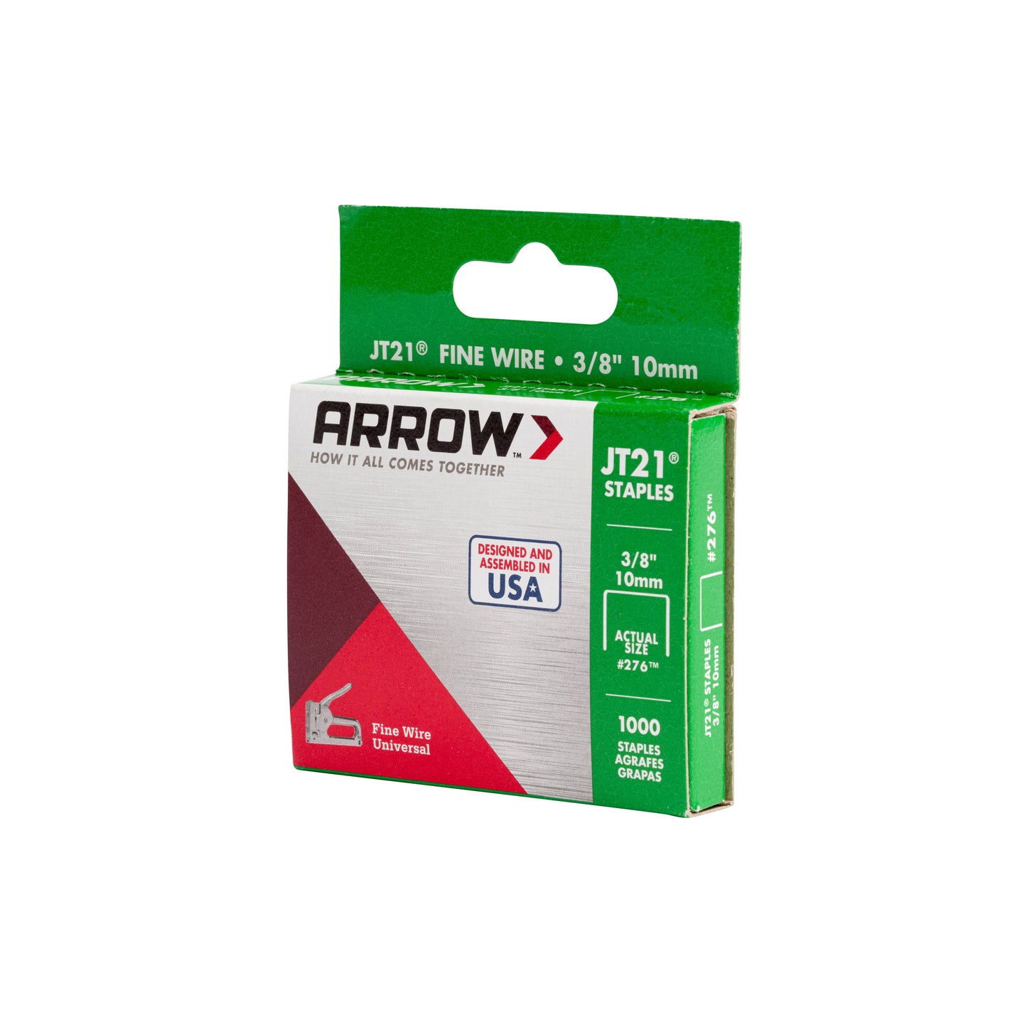 Light Duty Craft Staples, 3/8" x 7/16" | 1000ct