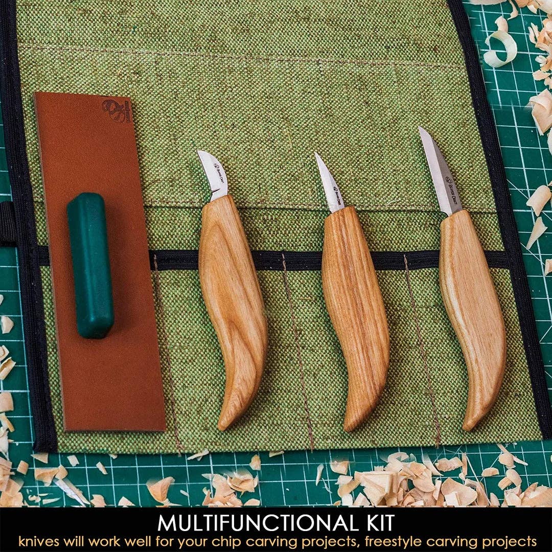 Chip and Whittle Craft Tool Knife Set
