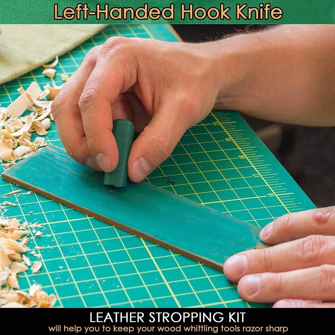 Wood Carving Tool Set for Spoon Carving (Left handed)
