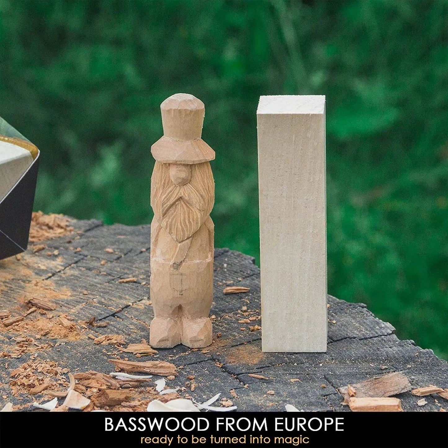 Set of Basswood Carving Blocks 18pcs