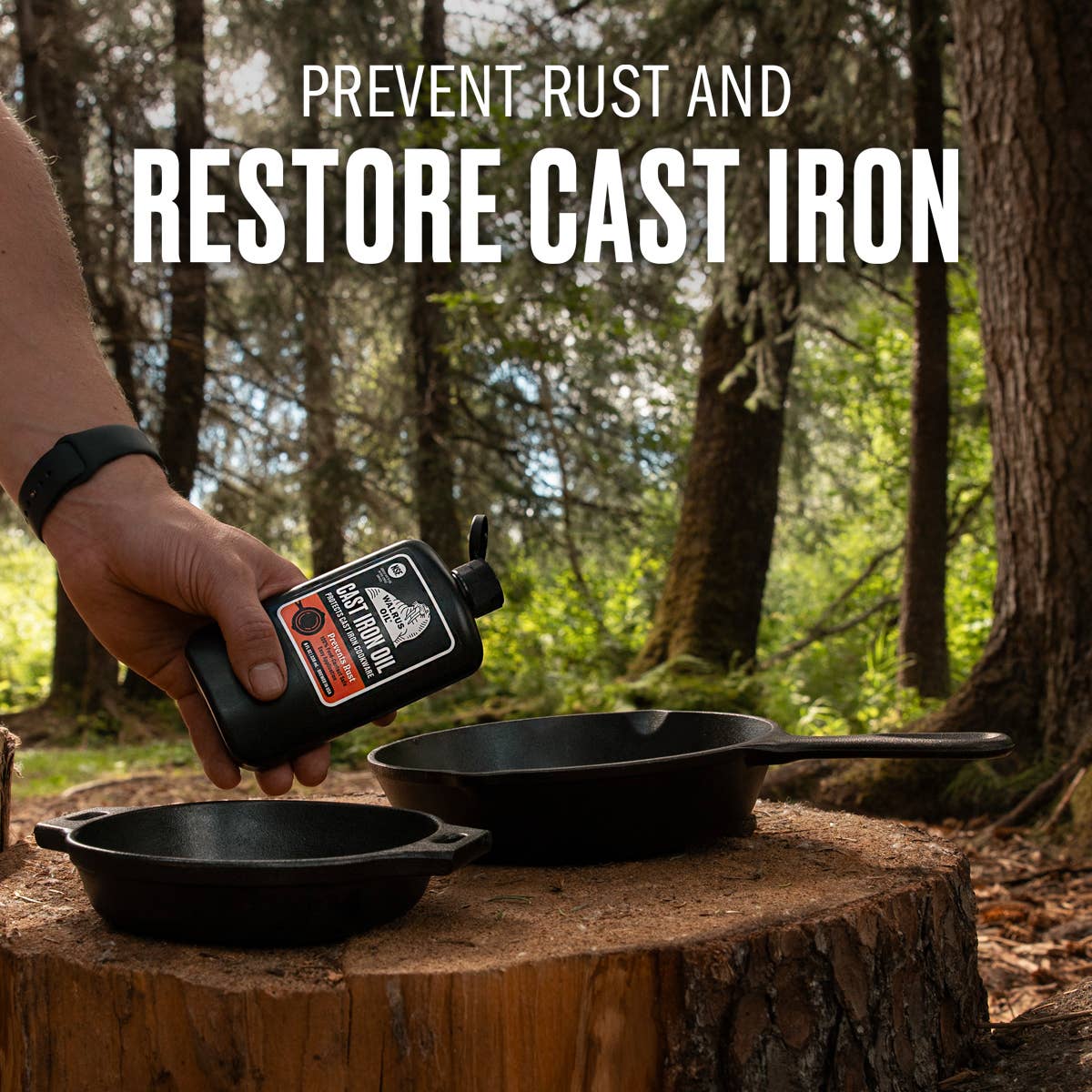 Cast Iron Oil | 8oz