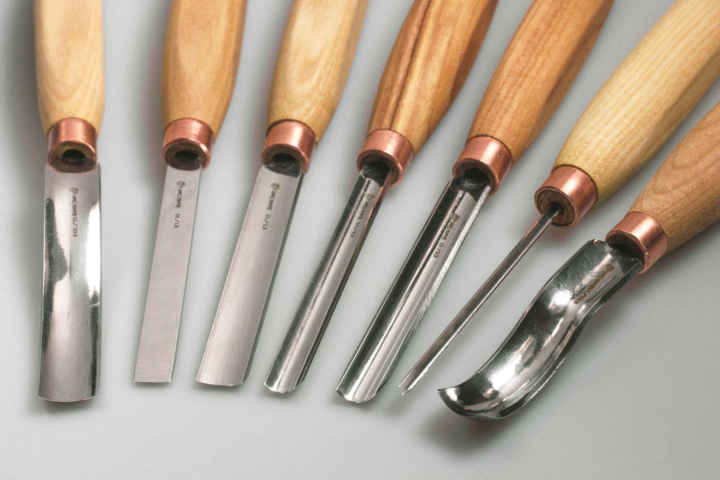 Wood Carving Set of 7 Chisels