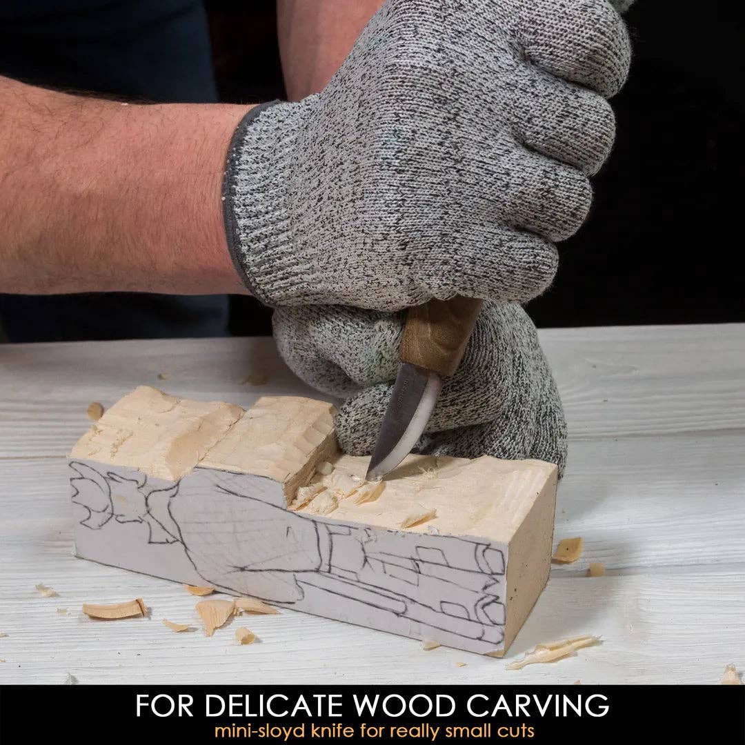 Premium Whittling Set With Walnut Handles