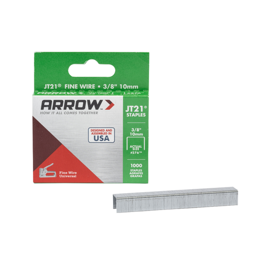 Light Duty Craft Staples, 3/8" x 7/16" | 1000ct