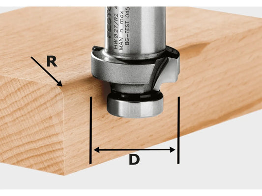 Roundover Bit HW R6-OFK 500