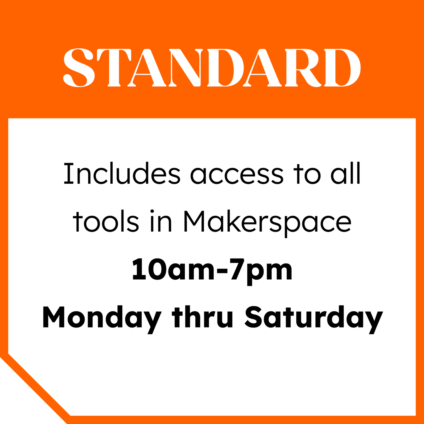Monthly Makerspace Membership