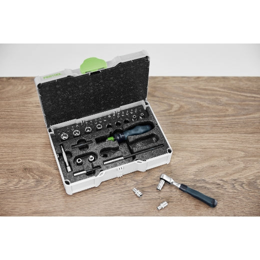 Ratchet set SYS3 S 76-1/4"-CE RA