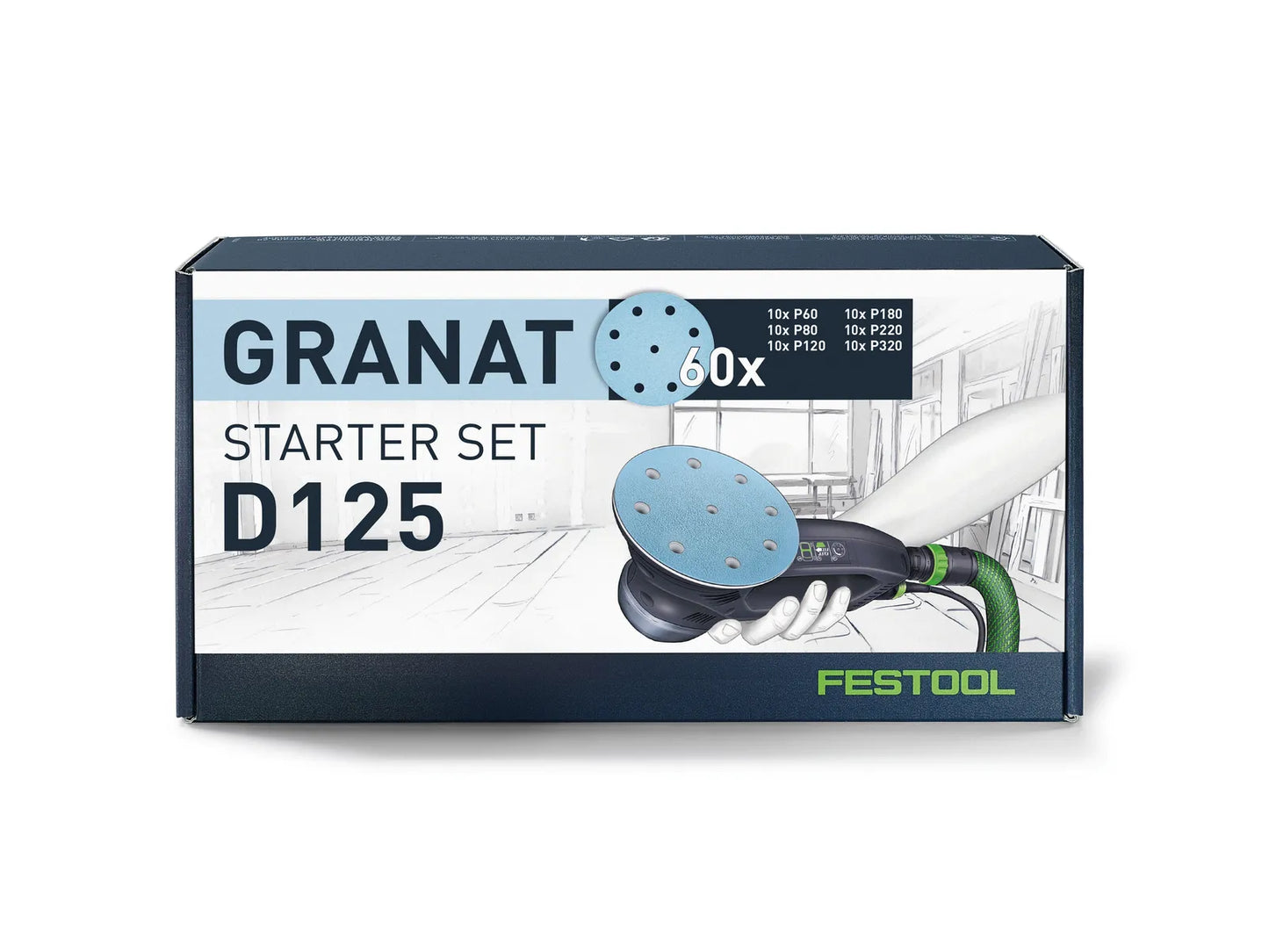 Granat Sanding Disc Assortment 5'' D125 GR-Set