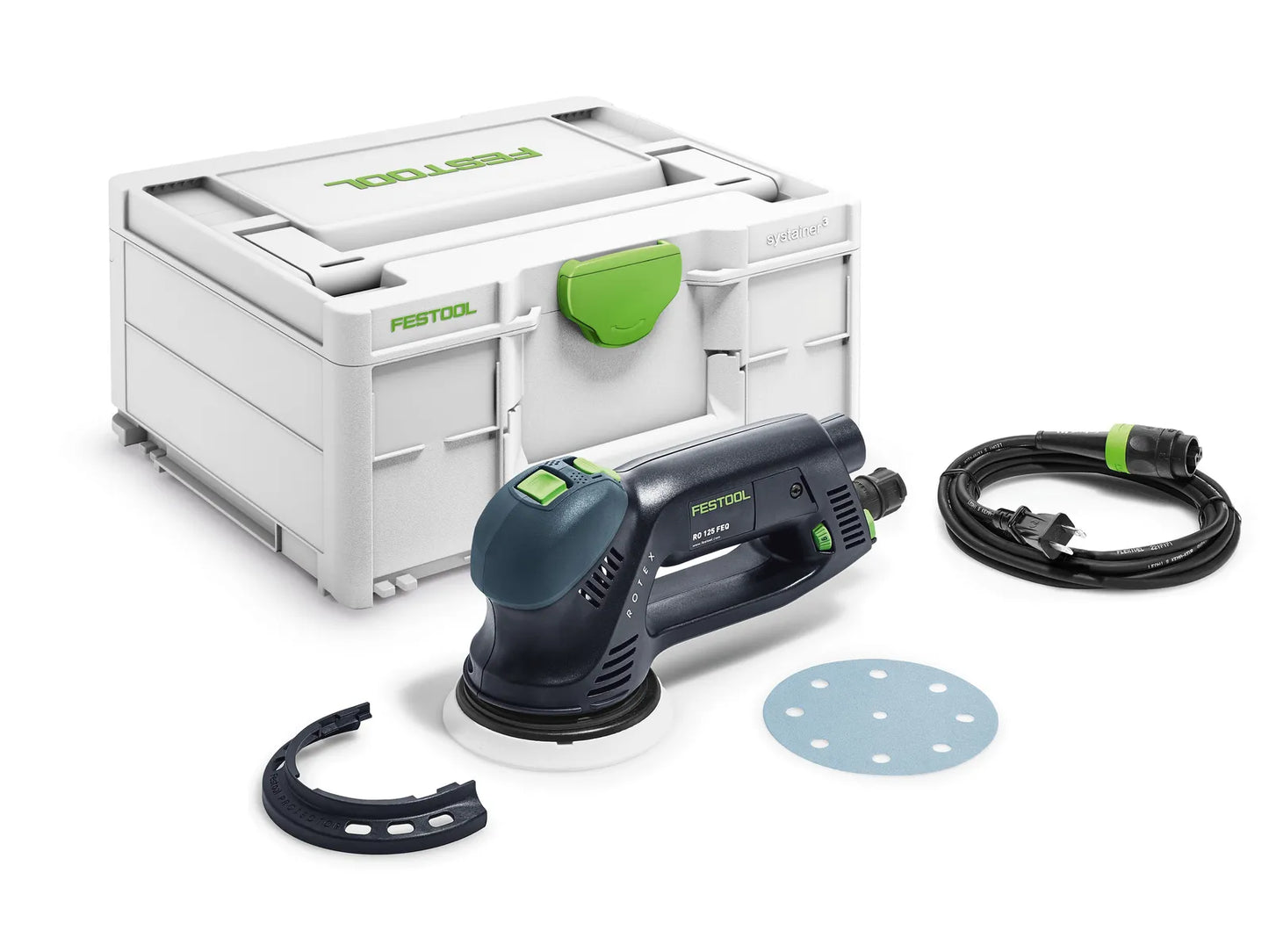 5" Rotex RO 125 FEQ-Plus Random Orbital Sander in systainer³